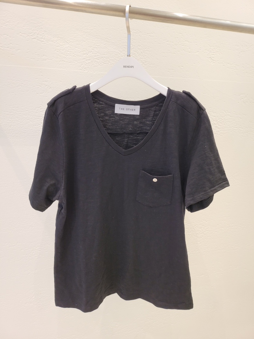 THE OTHER韓國直郵女裝新品職業26春夏推薦休閑熱賣時尚T恤THE OTHERT恤圖色1