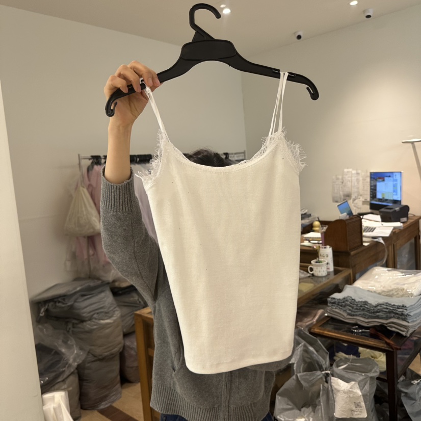 AGO韓國東大門直郵女士新款時尚26春夏熱賣職業人氣吊帶背心AGO吊帶/背心圖色2