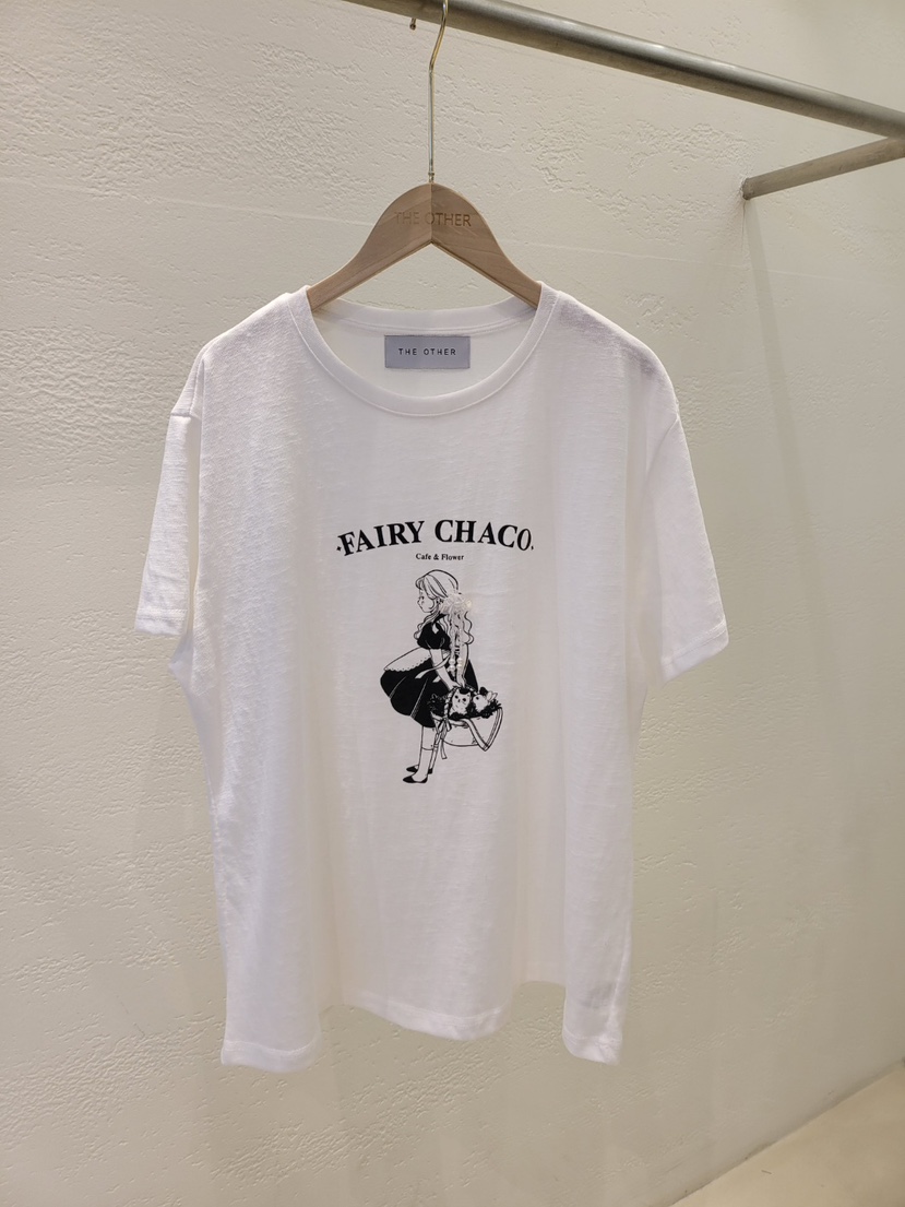 THE OTHER韓國東大門代購女裝新品時尚休閑26春夏職業T恤THE OTHERT恤圖色2