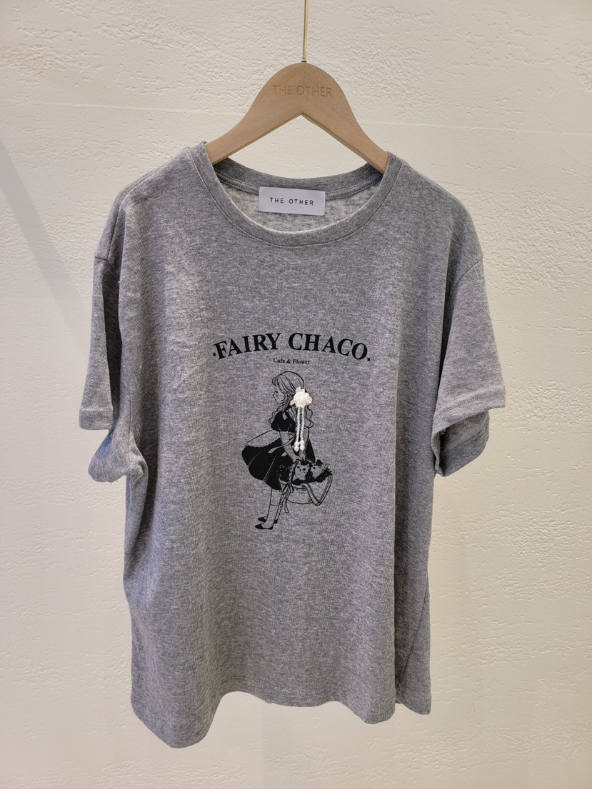 THE OTHER韓國東大門代購女裝新品時尚休閑26春夏職業T恤THE OTHERT恤圖色3