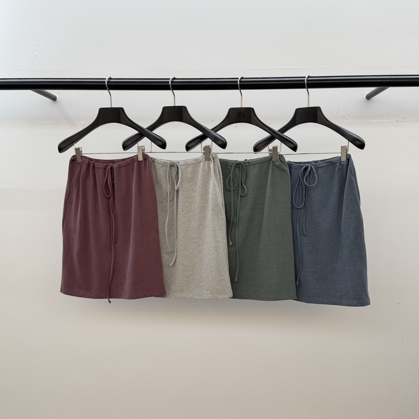 ID韓國直郵實拍女士新品時尚休閑熱賣人氣26春夏半身裙中短裙ID半身裙/中短裙