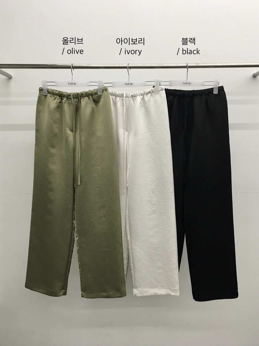HEMP-P韓國直郵實拍女裝新款熱賣26春夏人氣推薦職業休閑褲hemp休閑褲
