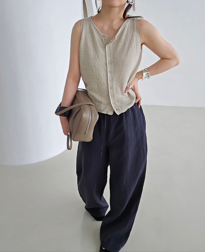 J SHOP韓國直郵女士新款人氣26春夏職業時尚馬甲紐扣背心J_SHOP馬甲