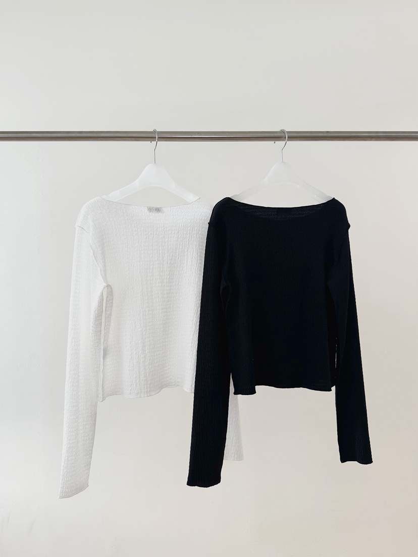 ERUME韓國東大門直郵女士新款熱賣推薦時尚職業26春夏長袖T恤ERUME長袖T恤