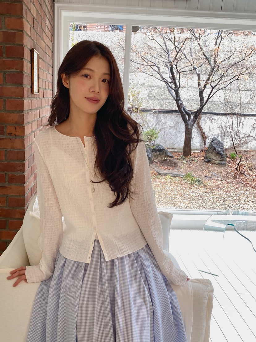 ERUME韓國東大門直郵女士新款熱賣推薦時尚職業26春夏長袖T恤ERUME長袖T恤