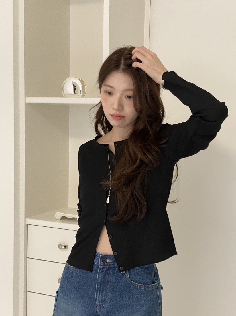 ERUME韓國東大門直郵女士新款熱賣推薦時尚職業26春夏長袖T恤ERUME長袖T恤