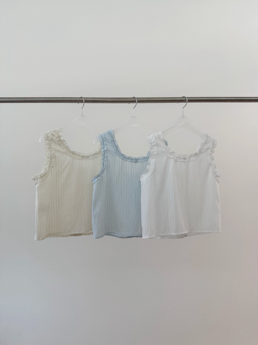 ERUME韓國代購女裝新品推薦休閑熱賣26春夏人氣職業吊帶背心ERUME吊帶/背心