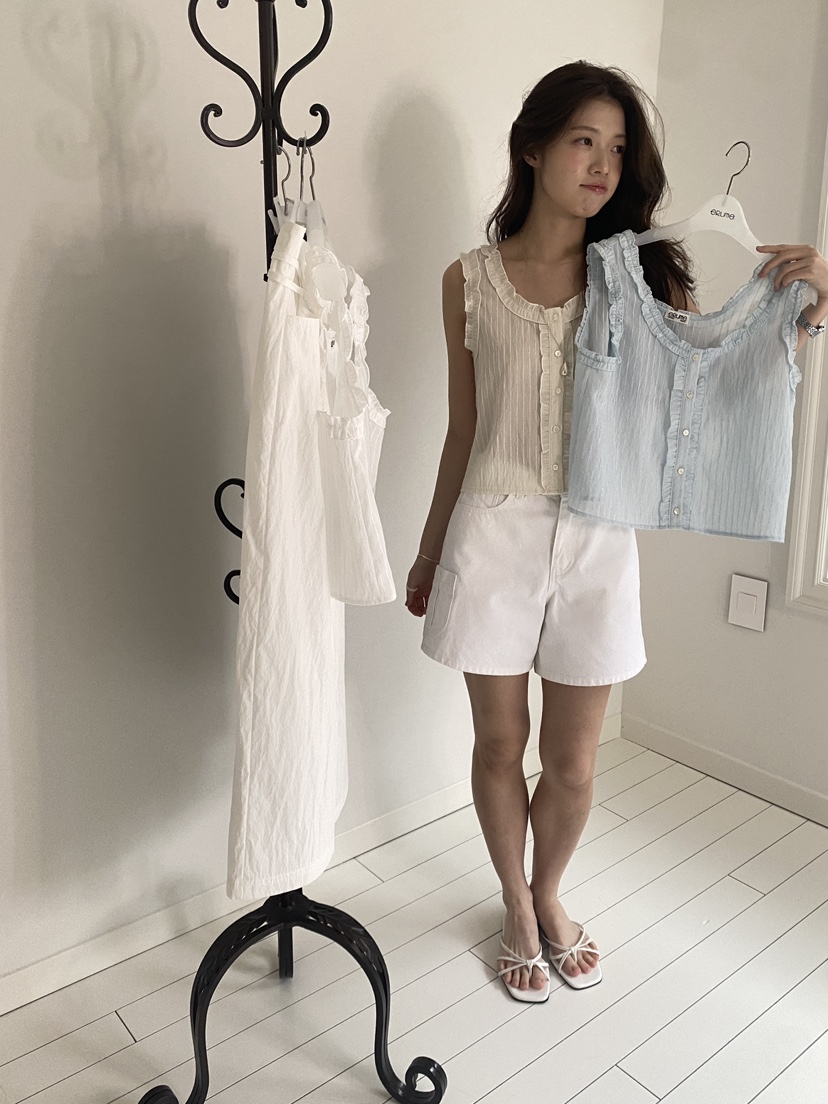 ERUME韓國代購女裝新品推薦休閑熱賣26春夏人氣職業吊帶背心ERUME吊帶/背心