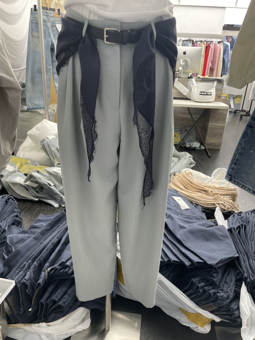 KARE/WEREPIECE韓國直郵實拍女士新款休閑休閑褲不含腰帶KARE/WEREPIECE休閑褲