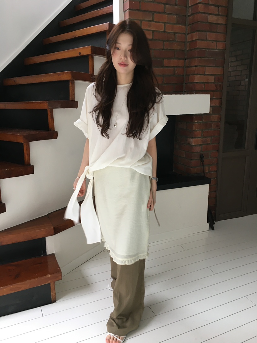 ERUME韓國直郵實拍女士新款休閑職業時尚熱賣人氣襯衫蕾絲衫ERUME襯衫/蕾絲衫