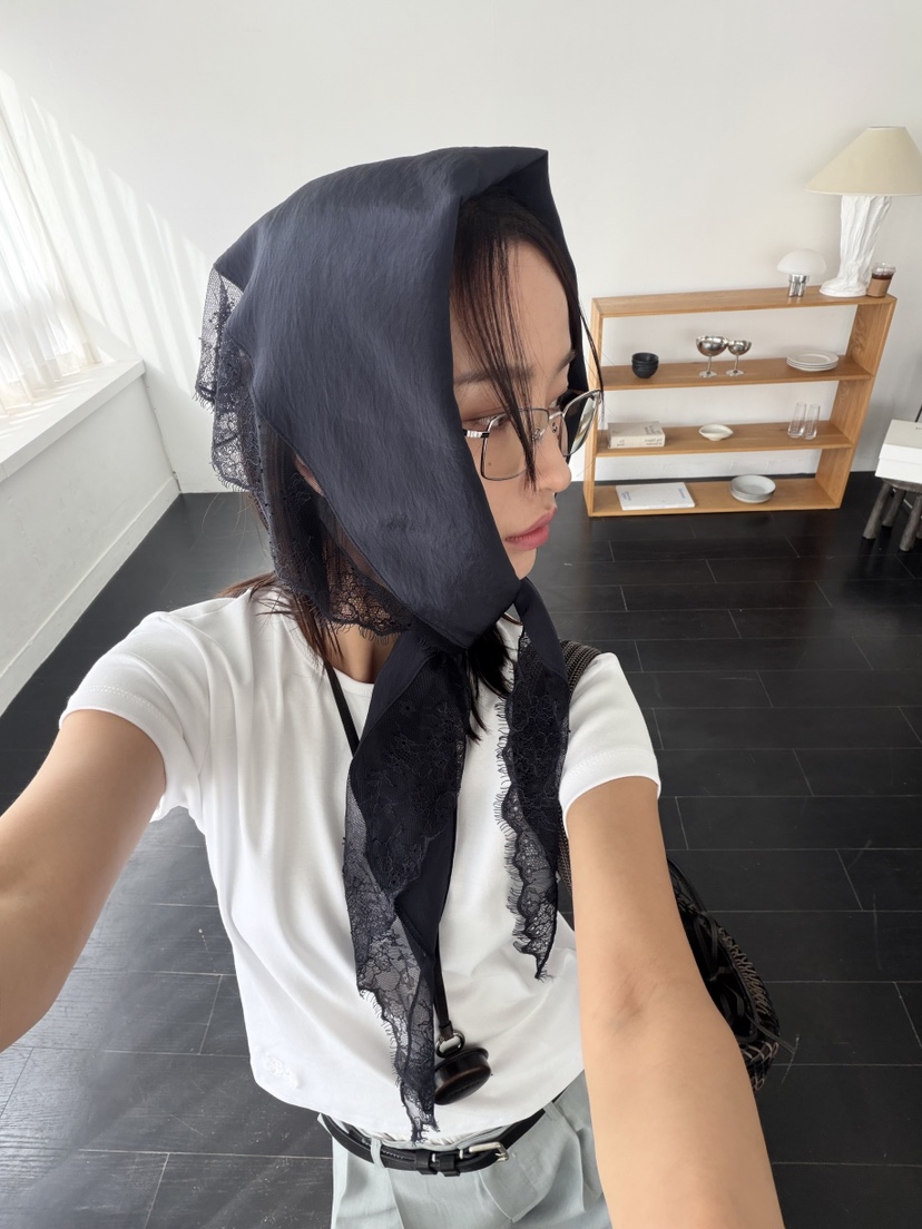 KARE/WEREPIECE韓國東大門代購女裝新品時尚圍巾披肩蕾絲圍巾KARE/WEREPIECE圍巾/披肩