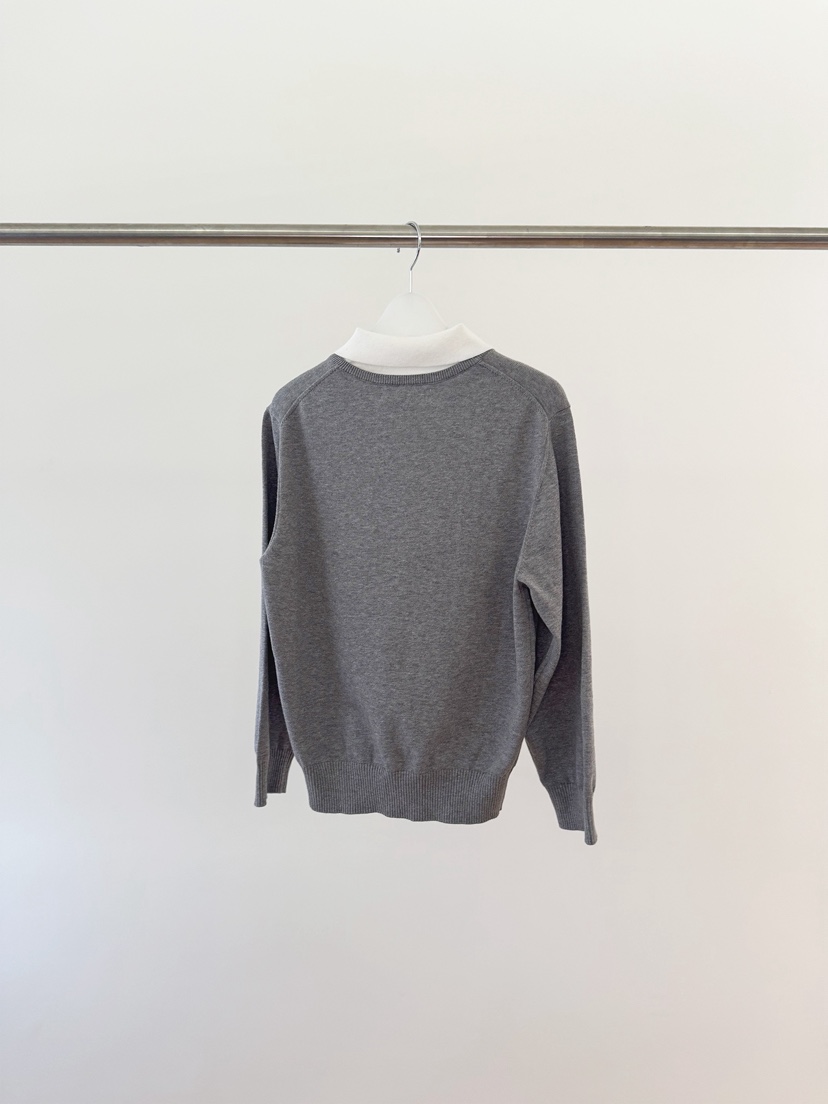 ERUME韓國直郵女裝新款時尚26春夏人氣推薦休閑針織衫假兩件ERUME針織衫