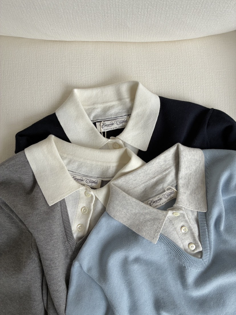 ERUME韓國直郵女裝新款時尚26春夏人氣推薦休閑針織衫假兩件ERUME針織衫