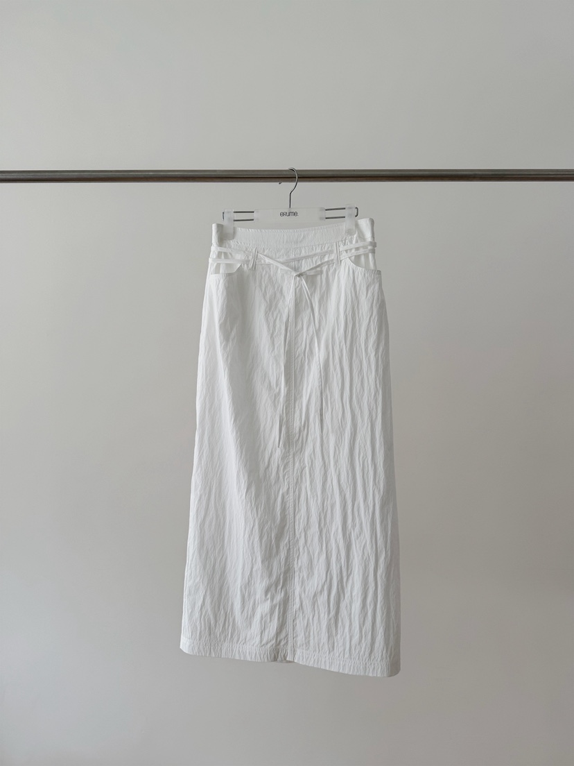 ERUME韓國東大門代購女士新款熱賣休閑推薦26春夏長裙含腰繩ERUME長裙圖色2