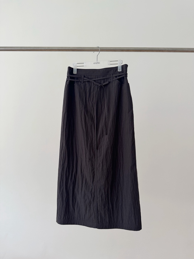 ERUME韓國東大門代購女士新款熱賣休閑推薦26春夏長裙含腰繩ERUME長裙圖色3