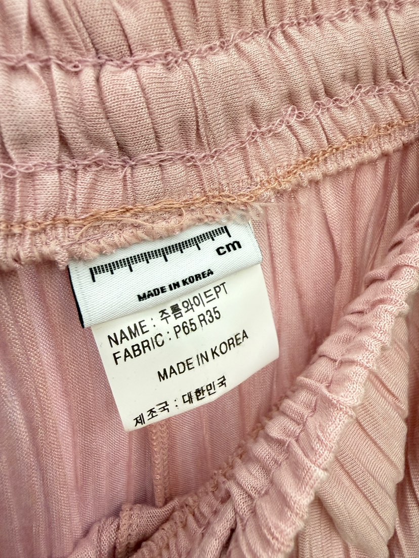 CM韓國代購女士新品推薦熱賣時尚人氣休閑26春夏休閑褲褶裥CM_centimeter休閑褲