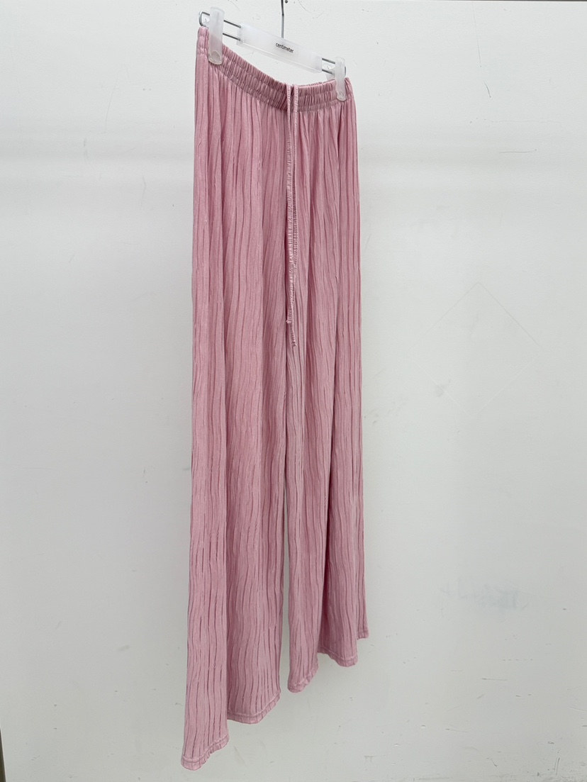 CM韓國代購女士新品推薦熱賣時尚人氣休閑26春夏休閑褲褶裥CM_centimeter休閑褲圖色2