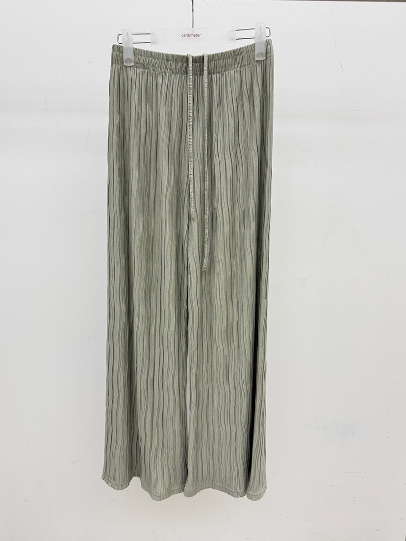 CM韓國代購女士新品推薦熱賣時尚人氣休閑26春夏休閑褲褶裥CM_centimeter休閑褲圖色3