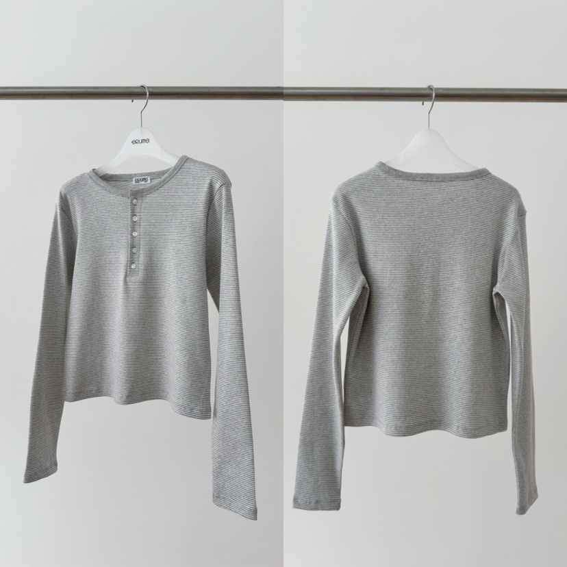 ERUME韓國直郵女裝新品熱賣休閑推薦26春夏職業人氣長袖T恤ERUME長袖T恤