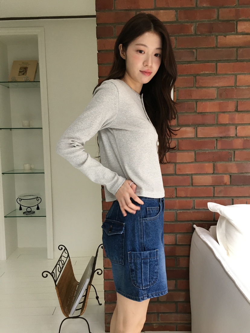 ERUME韓國直郵女裝新品熱賣休閑推薦26春夏職業人氣長袖T恤ERUME長袖T恤