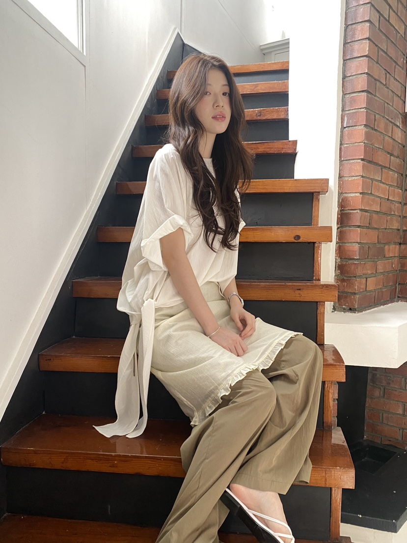 ERUME韓國直郵女士新品職業26春夏人氣推薦時尚休閑休閑褲ERUME休閑褲