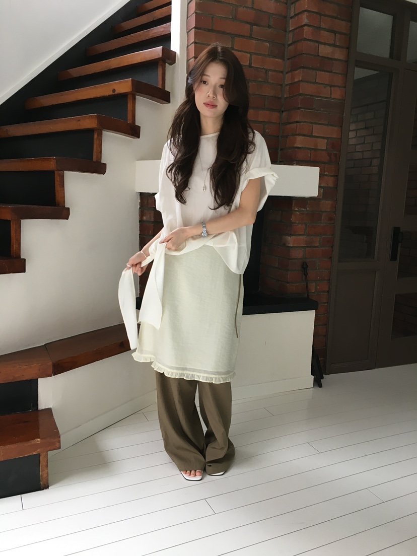 ERUME韓國直郵女士新品職業26春夏人氣推薦時尚休閑休閑褲ERUME休閑褲