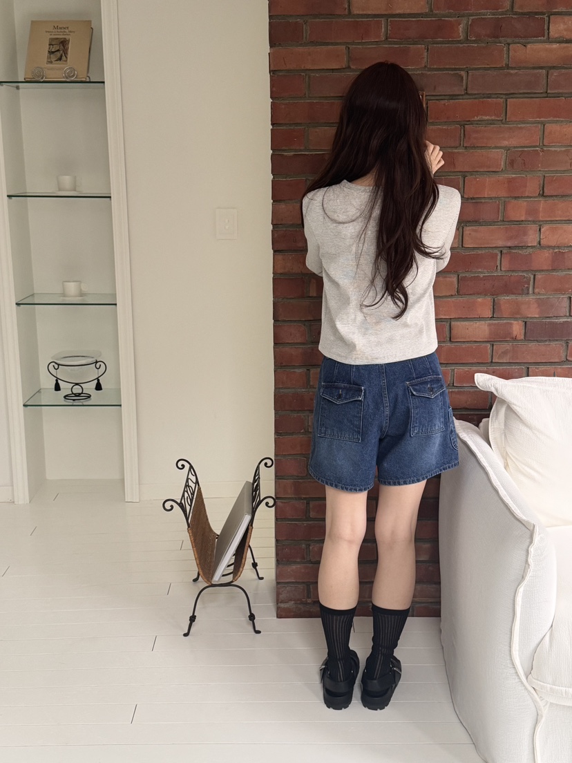 ERUME韓國東大門直郵女裝新款職業26春夏推薦時尚休閑短褲ERUME短褲