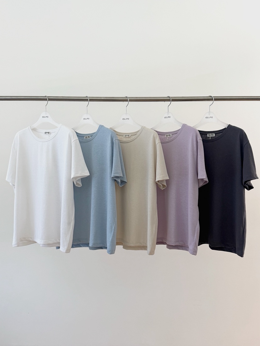 ERUME韓國東大門直郵女裝新款時尚職業推薦休閑人氣26春夏T恤ERUMET恤