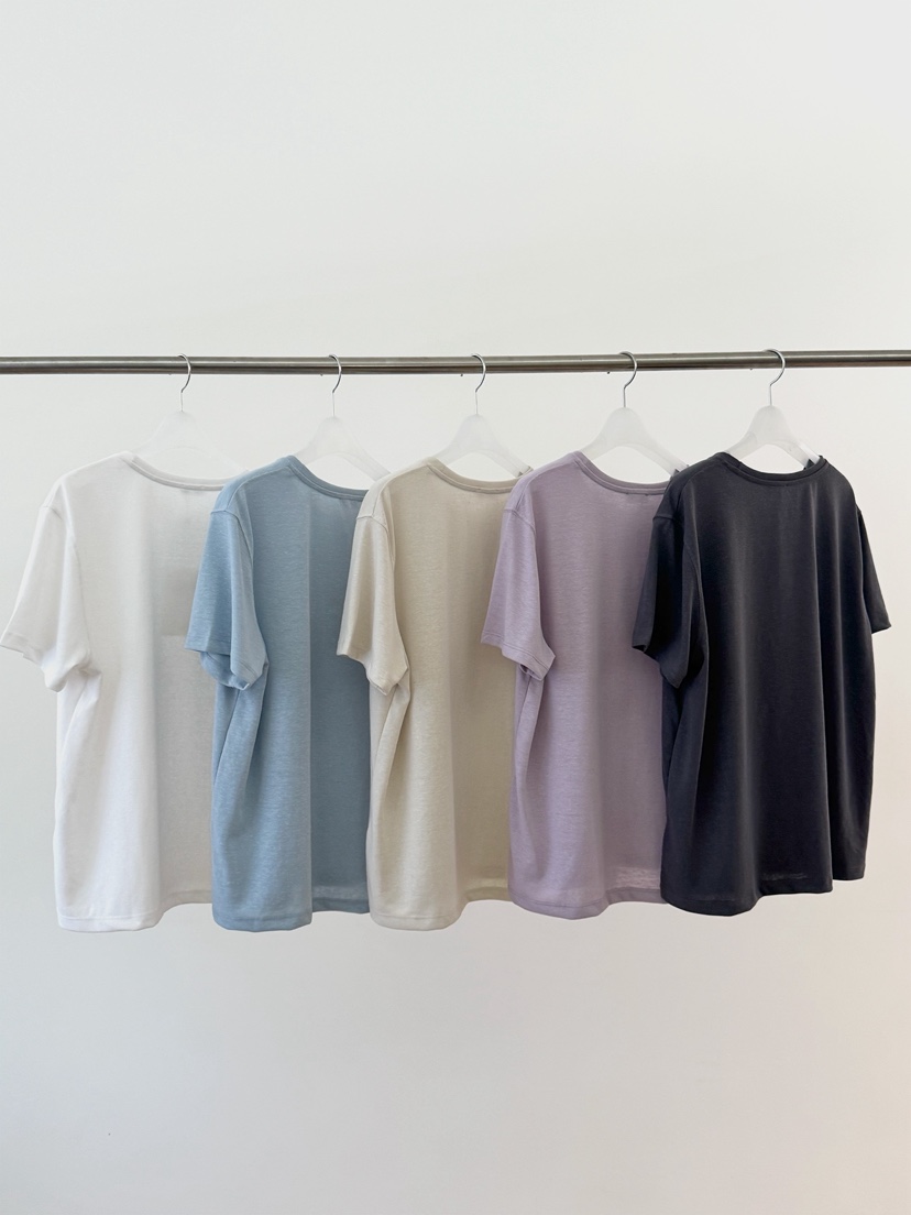 ERUME韓國東大門直郵女裝新款時尚職業推薦休閑人氣26春夏T恤ERUMET恤