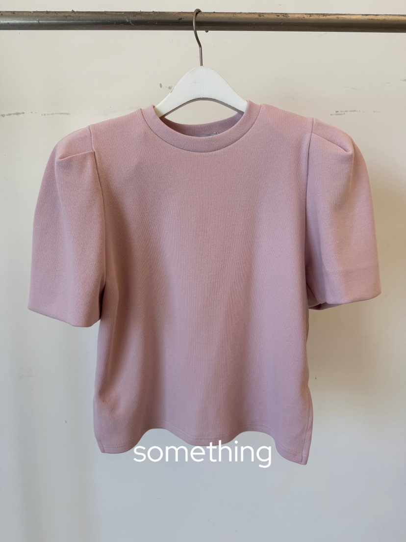 SOMETHING-L/FANCY韓國直郵女士新品休閑推薦人氣熱賣T恤SOMETHING-L/FANCYT恤圖色2