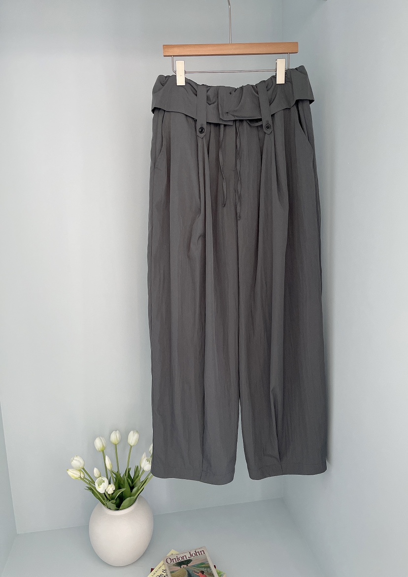 MINIQUEENS韓國直郵女士新品人氣推薦26春夏熱賣職業休閑褲MINIQUEENS休閑褲圖色3