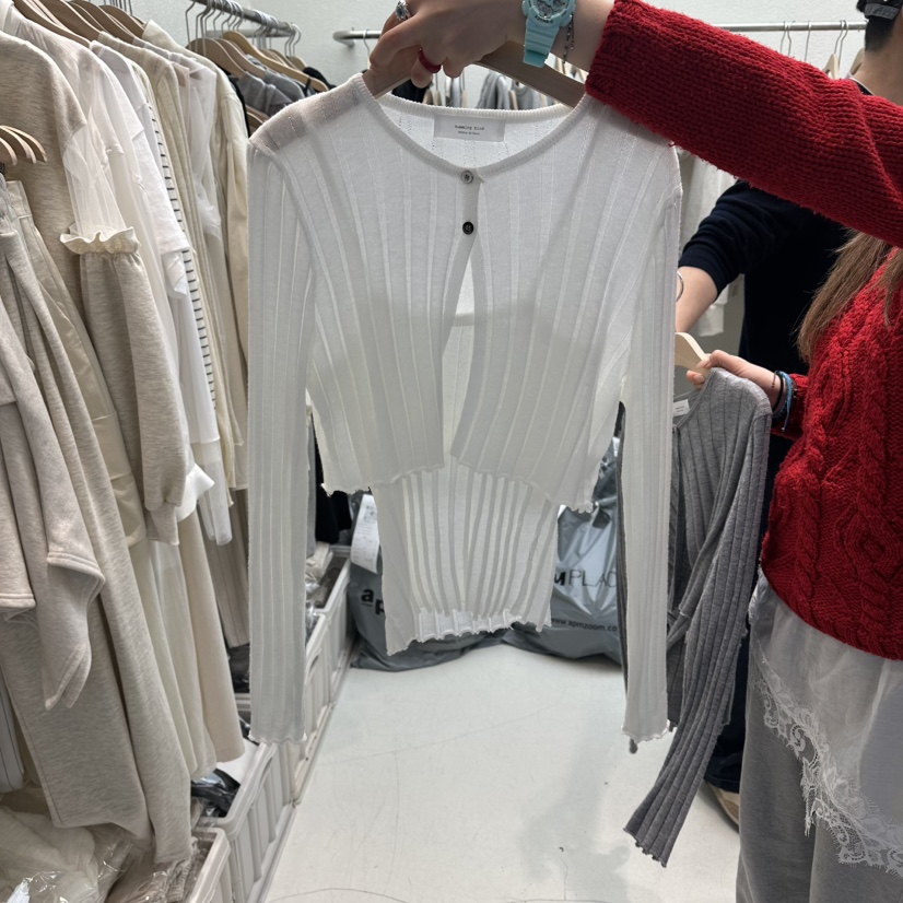 HUMMING BIRD韓國東大門直郵女士新款推薦熱賣套裝短款開衫HUMMING BIRD套裝圖色1