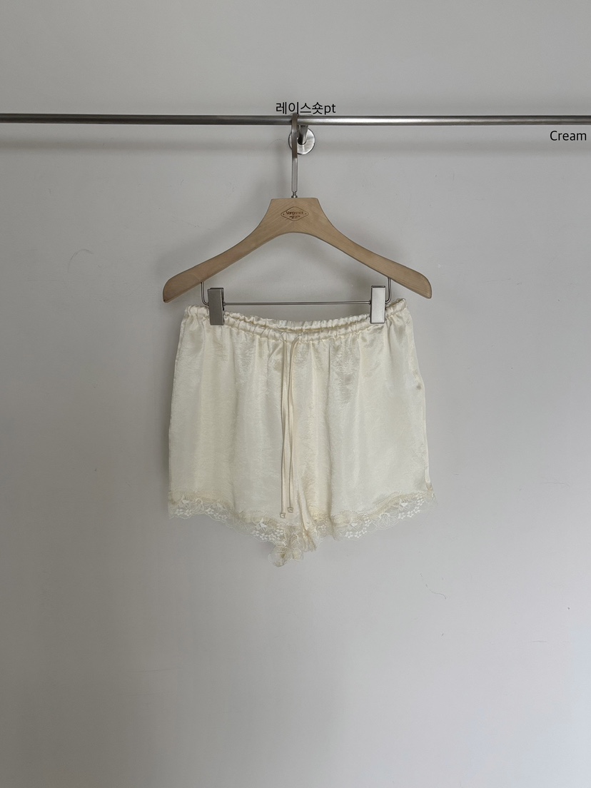 VERGAMOT韓國直郵女士新款休閑職業人氣熱賣時尚短褲蕾絲VERGAMOT短褲圖色2