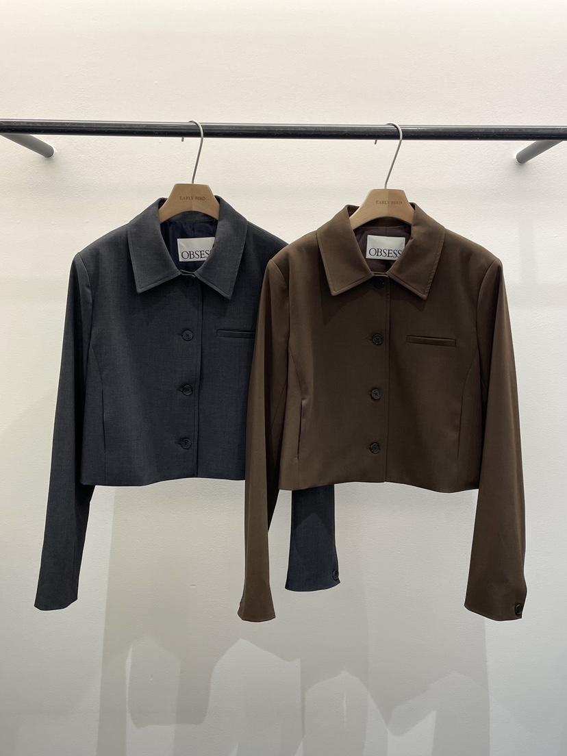 OBSESS韓國直郵女士新品26春夏熱賣人氣時尚職業推薦夾克OBSESS/EARLY BIRD夾克