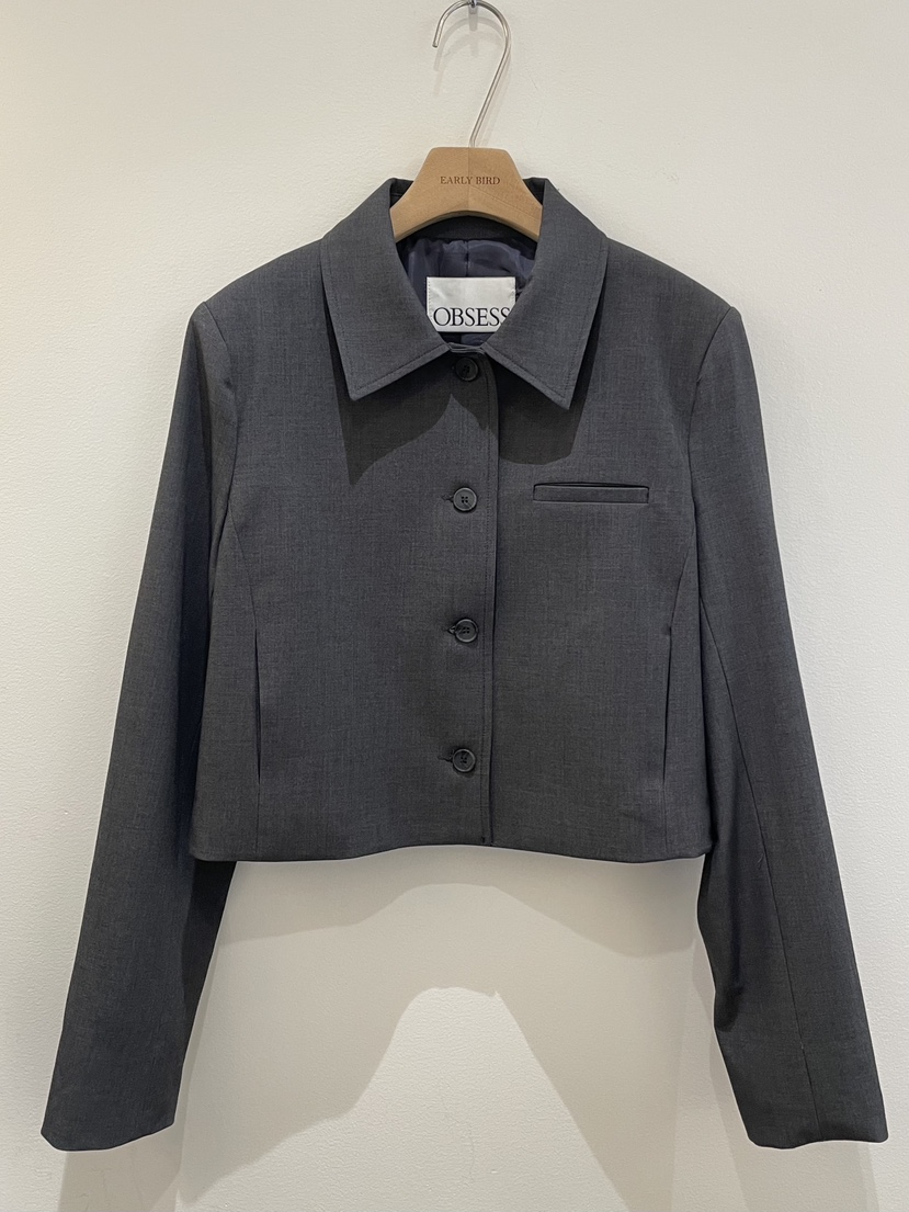 OBSESS韓國直郵女士新品26春夏熱賣人氣時尚職業推薦夾克OBSESS/EARLY BIRD夾克圖色2