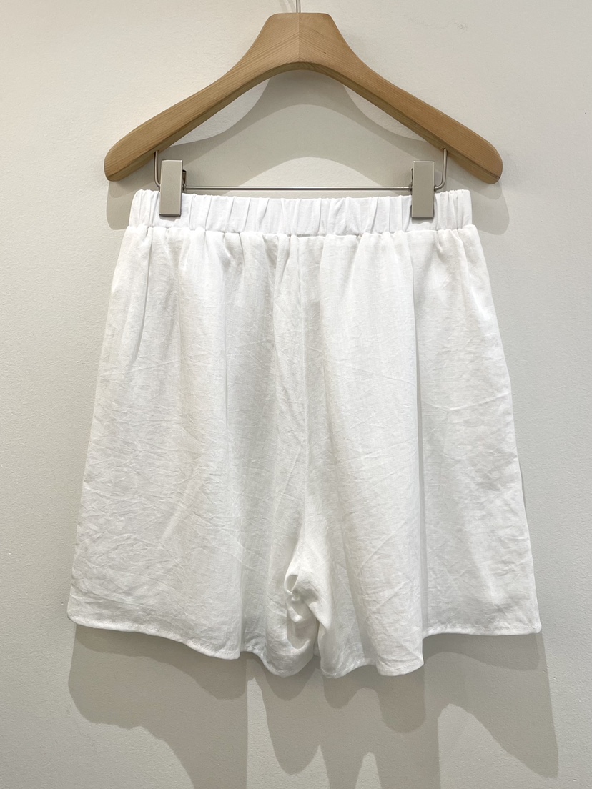 OBSESS韓國代購女裝新品時尚休閑推薦熱賣人氣職業短褲亞麻OBSESS/EARLY BIRD短褲