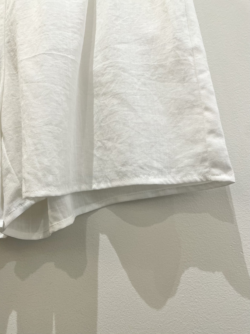 OBSESS韓國代購女裝新品時尚休閑推薦熱賣人氣職業短褲亞麻OBSESS/EARLY BIRD短褲