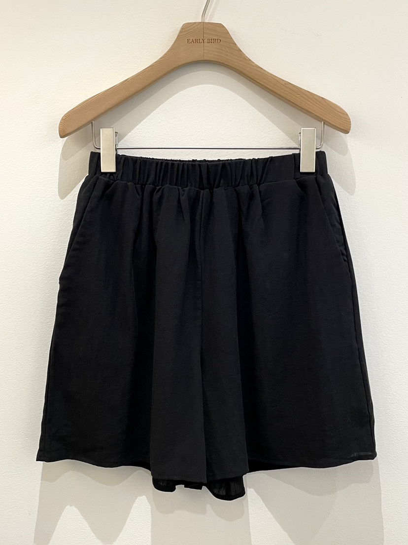 OBSESS韓國代購女裝新品時尚休閑推薦熱賣人氣職業短褲亞麻OBSESS/EARLY BIRD短褲圖色2