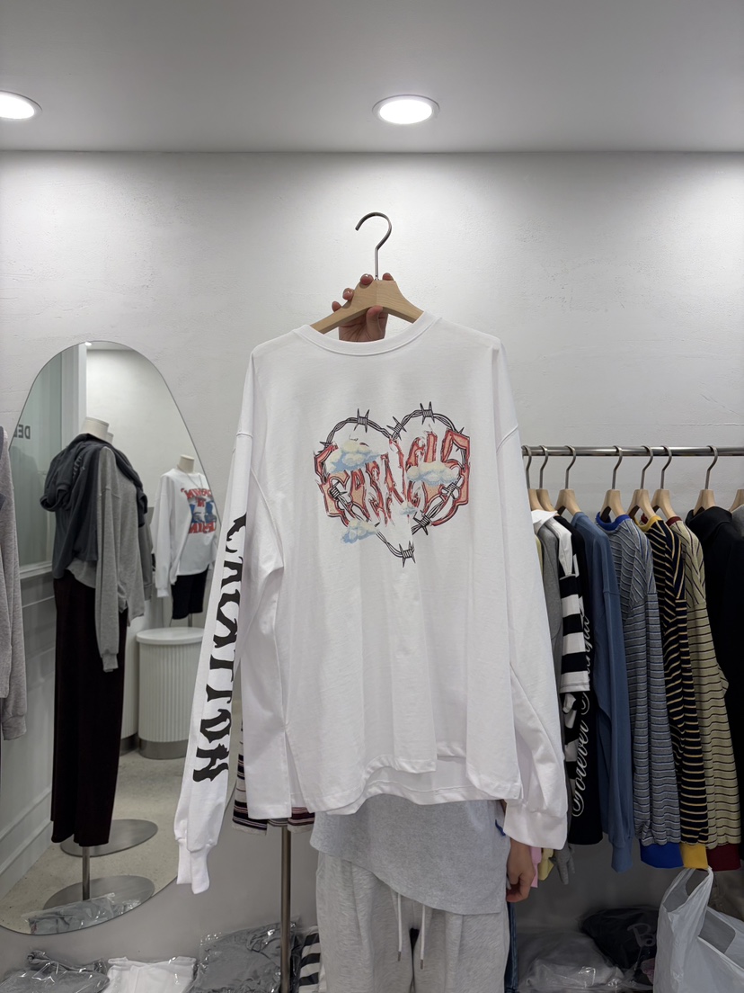 DELICATE韓國直郵女士新品推薦休閑人氣熱賣職業時尚長袖T恤DELICATE長袖T恤圖色1