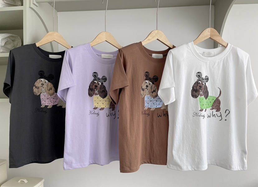 MINIQUEENS韓國直郵實拍女裝新款熱賣時尚26春夏職業推薦T恤MINIQUEENST恤