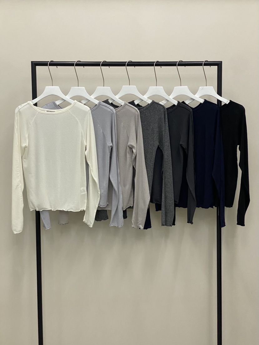 MUCH MORE/JACKPOT韓國東大門代購女士新款26春夏長袖T恤MUCH MORE/JACKPOT長袖T恤