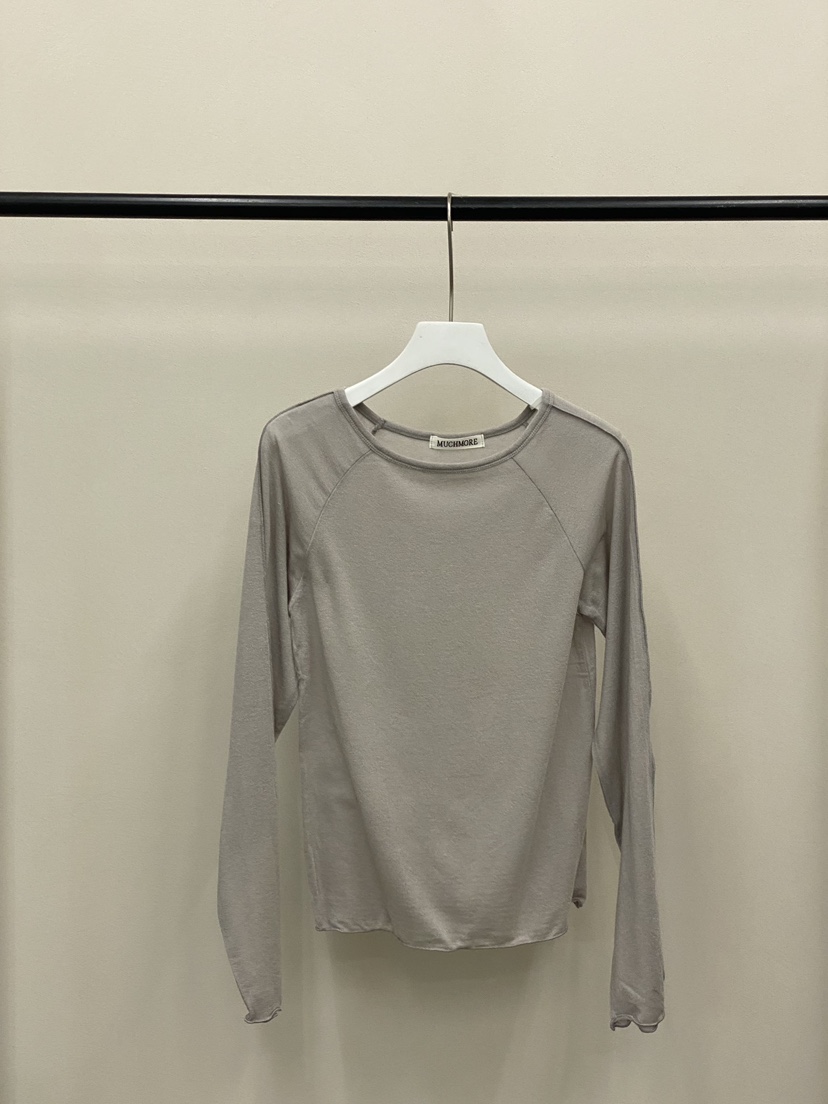 MUCH MORE/JACKPOT韓國東大門代購女士新款26春夏長袖T恤MUCH MORE/JACKPOT長袖T恤圖色2