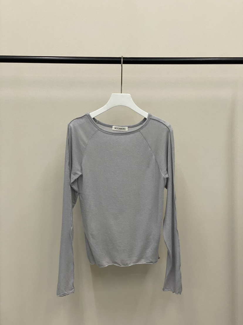 MUCH MORE/JACKPOT韓國東大門代購女士新款26春夏長袖T恤MUCH MORE/JACKPOT長袖T恤圖色7