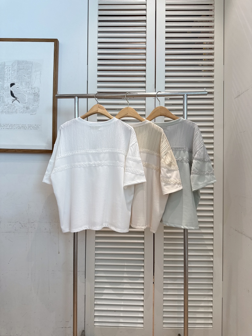 FAVE-L韓國直郵實拍女士新款時尚熱賣推薦休閑職業26春夏T恤FAVE-LT恤