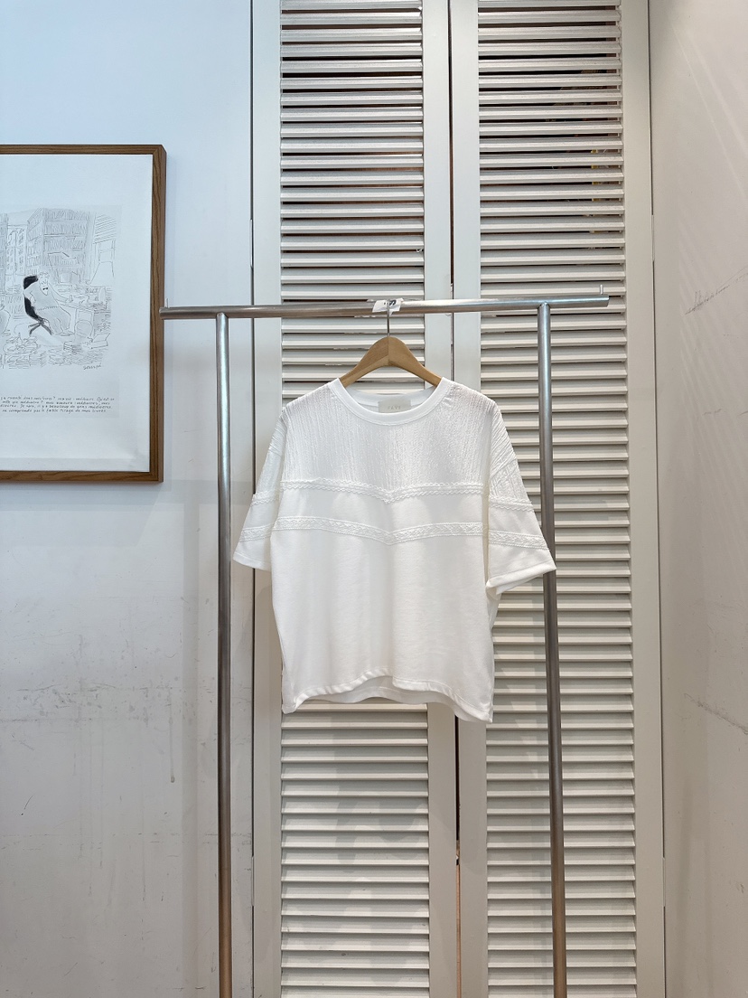 FAVE-L韓國直郵實拍女士新款時尚熱賣推薦休閑職業26春夏T恤FAVE-LT恤圖色1