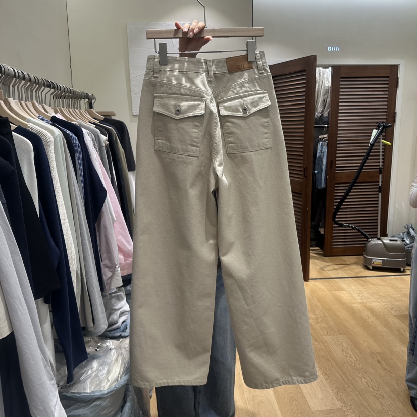 GILLI韓國代購女裝新品熱賣26春夏時尚職業推薦人氣休閑褲GILLI休閑褲