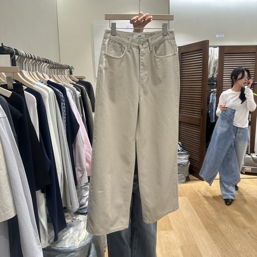 GILLI韓國代購女裝新品熱賣26春夏時尚職業推薦人氣休閑褲GILLI休閑褲圖色1