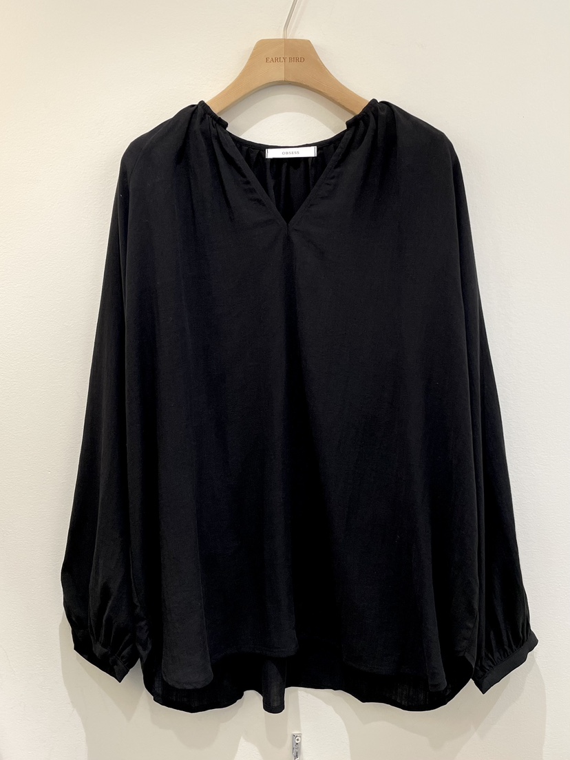 OBSESS韓國直郵女裝新款熱賣26春夏休閑職業襯衫蕾絲衫亞麻OBSESS/EARLY BIRD襯衫/蕾絲衫圖色2