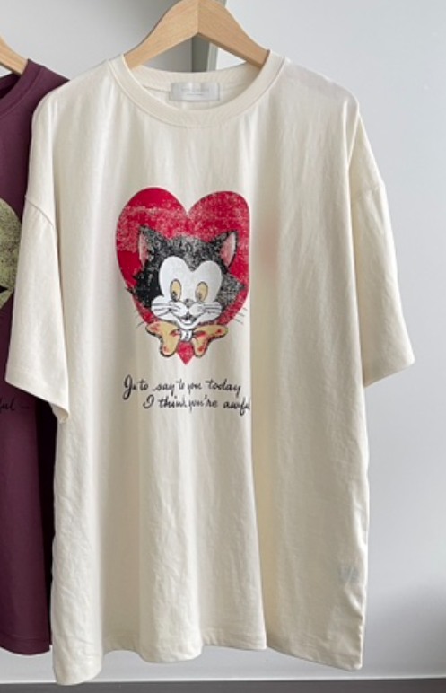 MINIQUEENS韓國東大門直郵女裝新款推薦熱賣休閑職業26春夏T恤MINIQUEENST恤圖色4