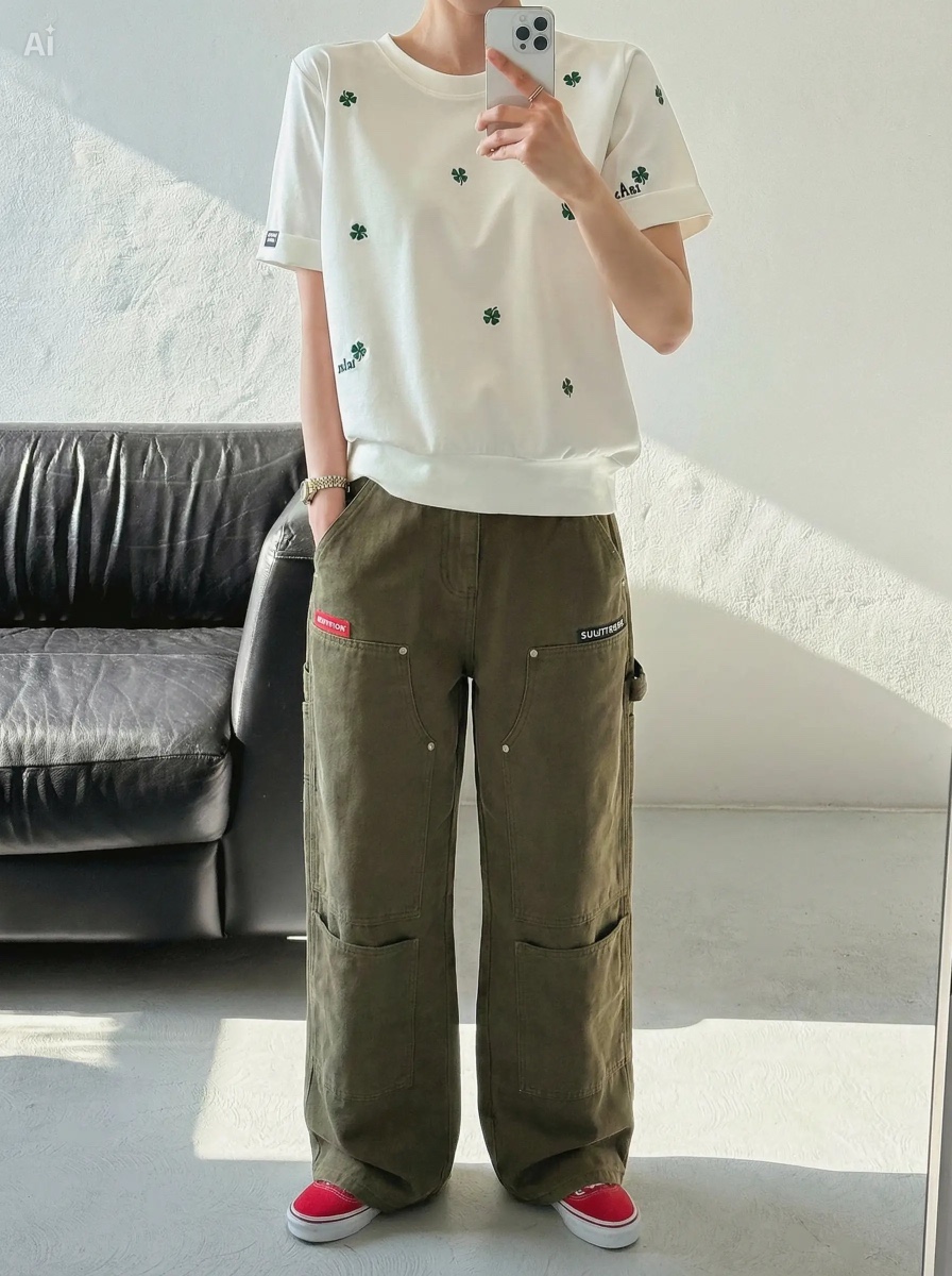 IAAN韓國代購女裝新款推薦26春夏職業熱賣人氣休閑休閑褲iaAn休閑褲